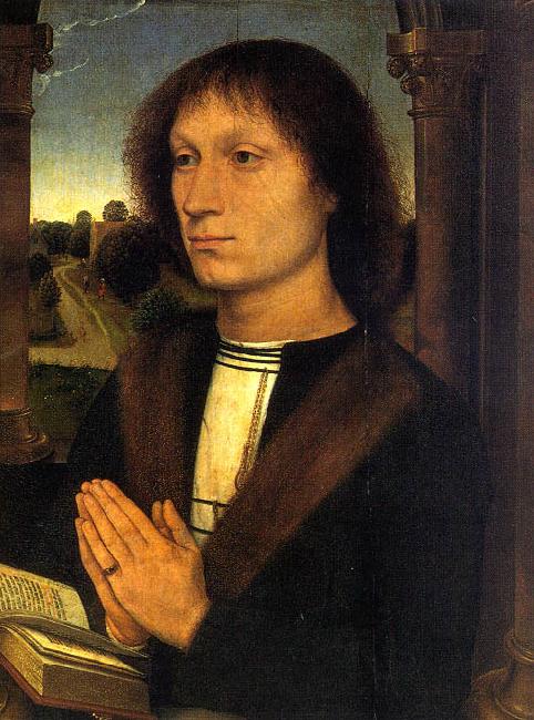 Hans Memling Portrait of Benedetto di Tommaso Portinari Germany oil painting art